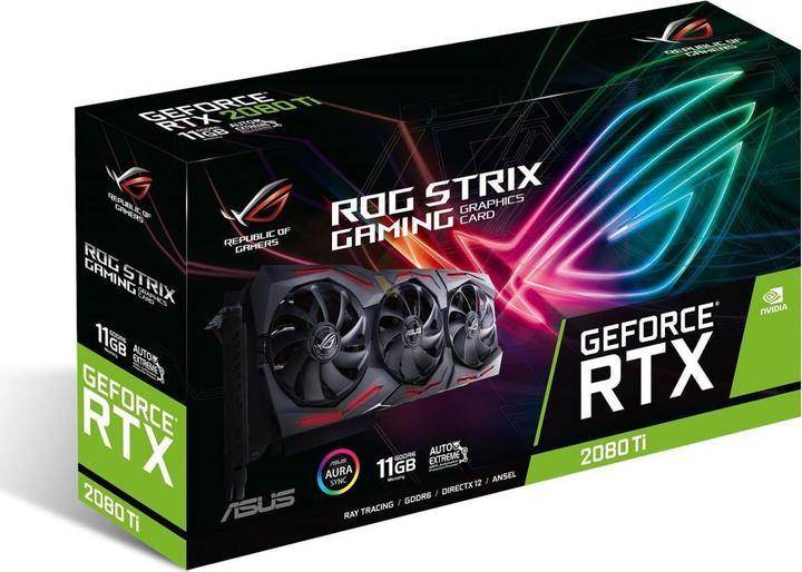 Actual product image ASUS GeForce RTX 2080 Ti ROG Strix A11G Gaming (11 GB)