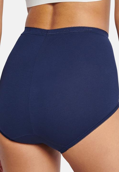 Produktbild Sloggi Unterhose BASIC+ MAXI Damen-Slip 3er Pack (38, 3er Pack)