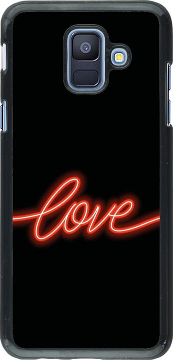 Produktbild PhoneLook Hülle Valentine 2023 neon love (Samsung Galaxy A6)