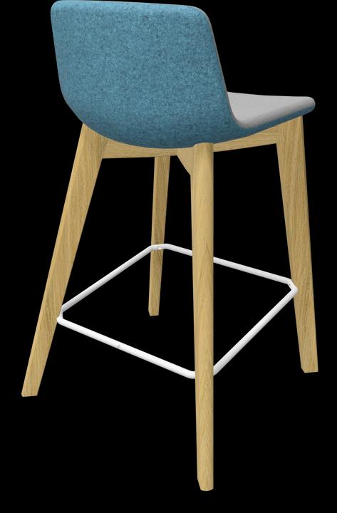 Actual product image Narbutas Twist & Sit Bar Stool