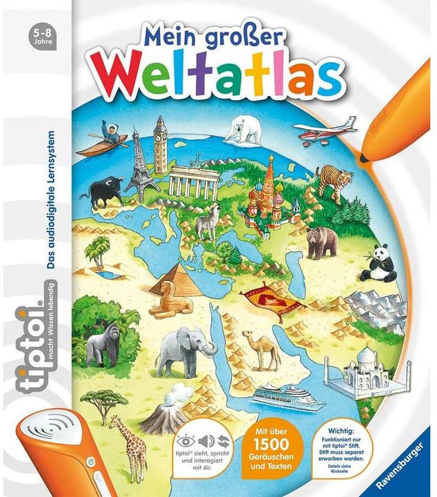 Produktbild tiptoi Mein grosser Weltatlas (Deutsch, Inka Friese, Constanze Schargan, 2013)