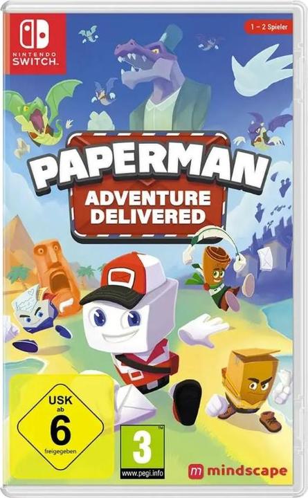 Image du produit Mindscape Paperman : Adventure Delivered (Switch, Switch Lite, Switch OLED, DE)