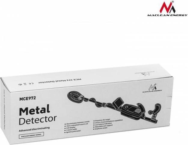 Actual product image Maclean metal detector with discriminator (MCE972)