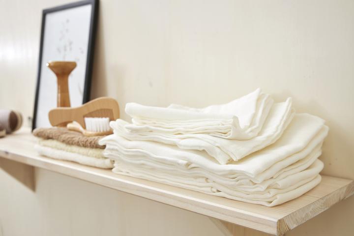 Actual product image Meyco Muslin burp cloths (30 cm, 30 cm)
