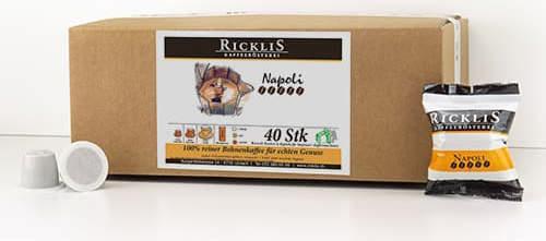 RickliS Kaffeerösterei Napoli (40 x Port.)