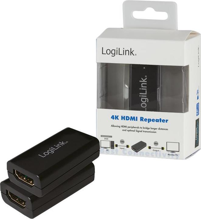 Actual product image LogiLink 4K HDMI Repeater (Extender)