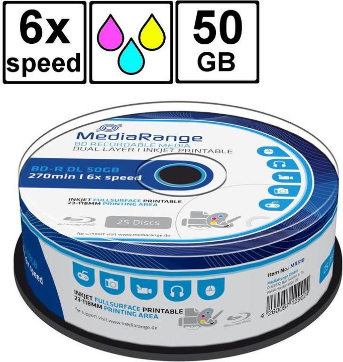 Image du produit MediaRange MR510 (25 x)