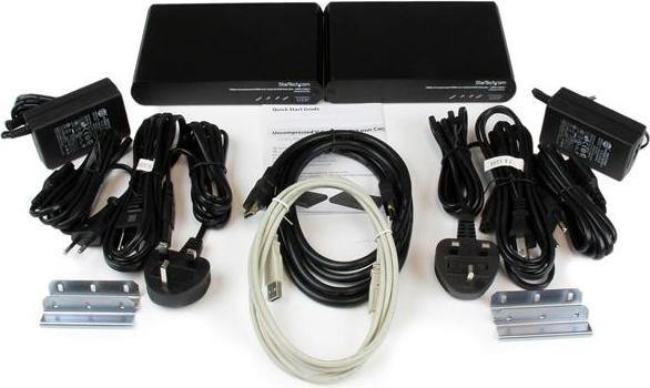 Actual product image StarTech USB HDMI over Cat5e / 6 KVM Console Extender with 1080p uncompressed video - 100m - Cat5e Cat...