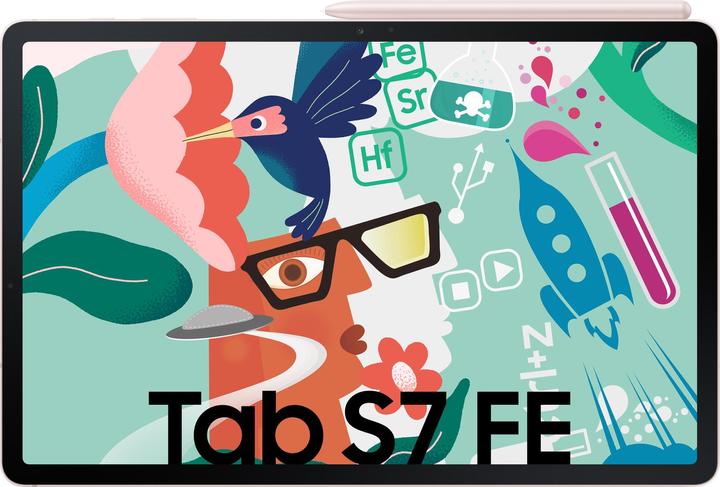 Produktbild Samsung Galaxy Tab S7 FE (nur WLAN, 12.40", 64 GB, Mystic Pink)