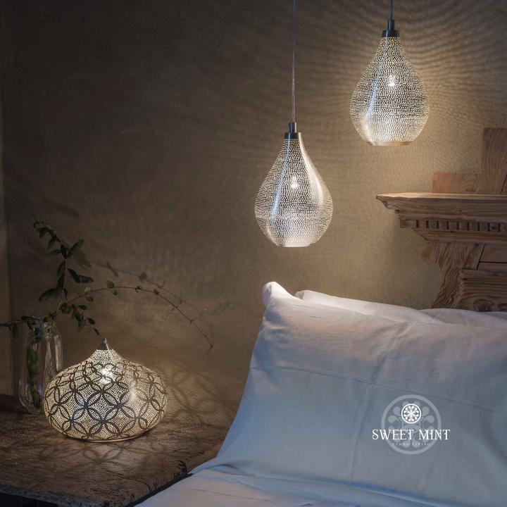 Produktbild Sweet Mint Orientalische Lampe Kibe Dots (E14)