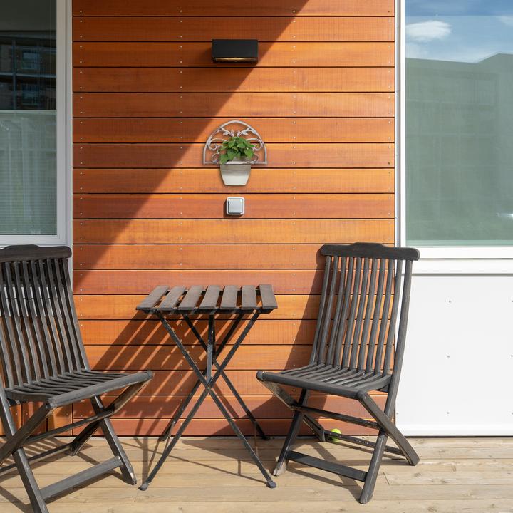 Image du produit Relaxdays Support pot de fleurs mural