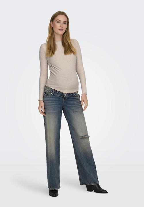 Actual product image Only Maternity OLMCOBAIN Weiter Beinschnitt Jeans Jeans mit weitem Bein (32)