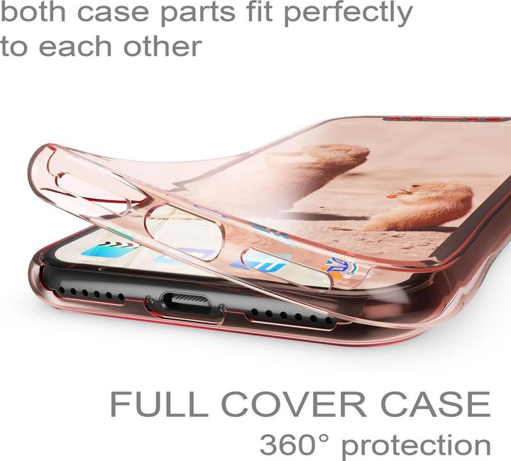Produktbild Nalia 360 Grad Handyhülle (Apple iPhone X, Apple iPhone XS)