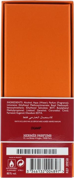 Immagine prodotto Hermès Eau de Rhubarbe Écarlate (Eau de cologne, 100 ml)