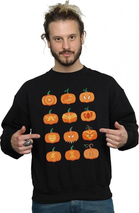 Immagine prodotto Avengers Halloween Pumpkin Felpa Uomo (M)