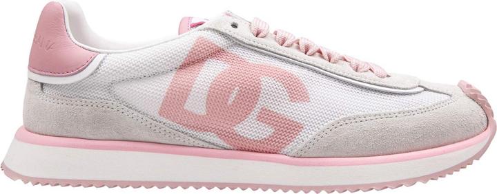 Image du produit Dolce & Gabbana dragon sneakers in mixed materials white and pink color (42)