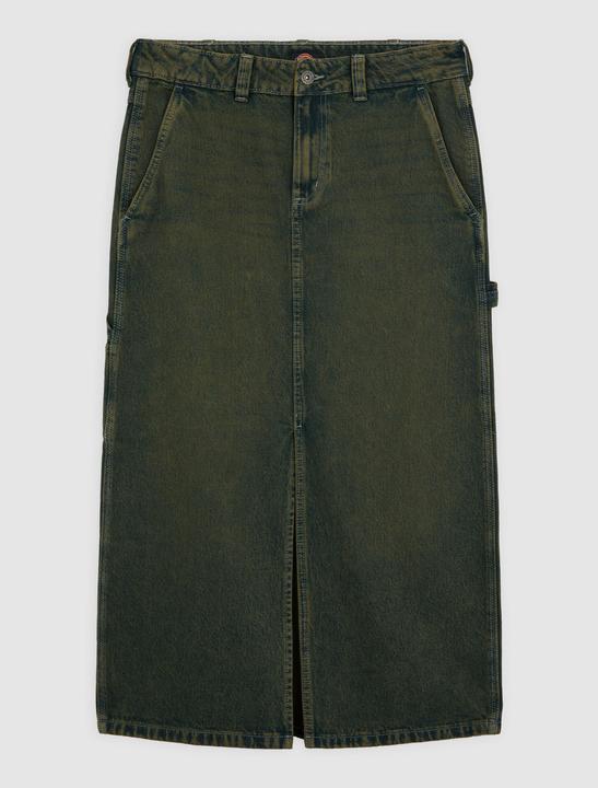 Produktbild Dickies Long Denim Carpenter Skirt W Green Tone Fade (XS)