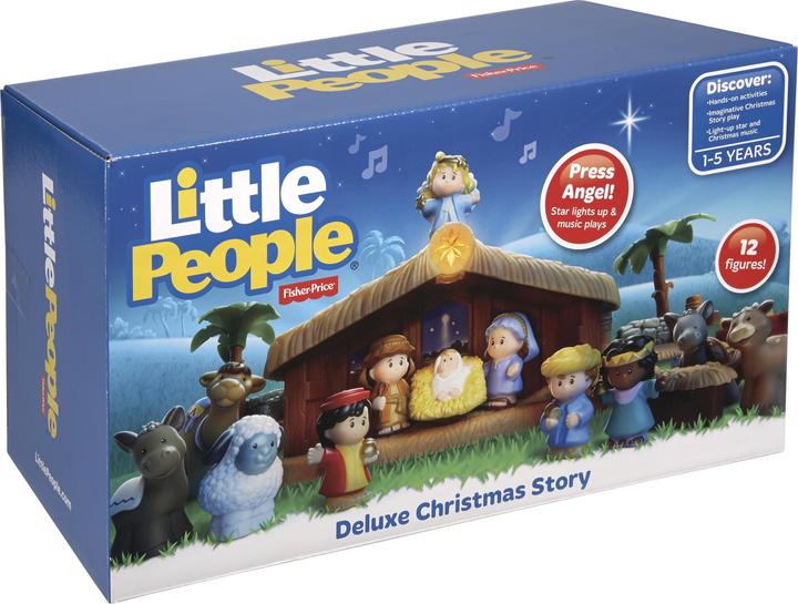 Produktbild Fisher-Price Fisherprice Little People Weihnachtskrippe