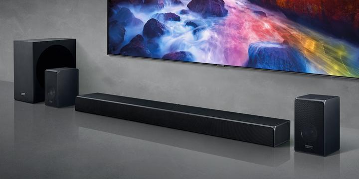 Actual product image Samsung HW-Q90R (512 W, 7.1.4 Channel)