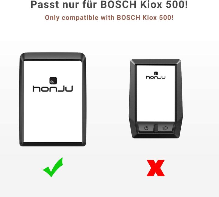 Produktbild Honju BIKE Ledertasche für Bosch Kiox 500 E-Bike Display