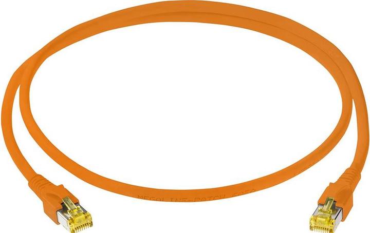 Actual product image Leoni Industrial Ethernet cable, S/FTP, 10Gbps, CAT6a, RJ45 connector / RJ45 connector, 5m (CAT6a, 0.20 m)