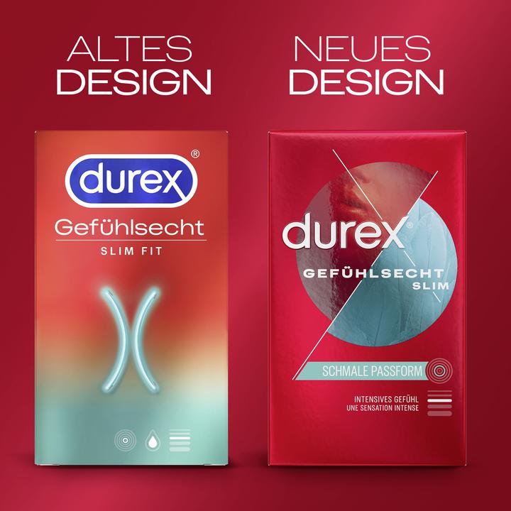 Image du produit Durex Slim Fit résistant à la congélation (8 pcs)