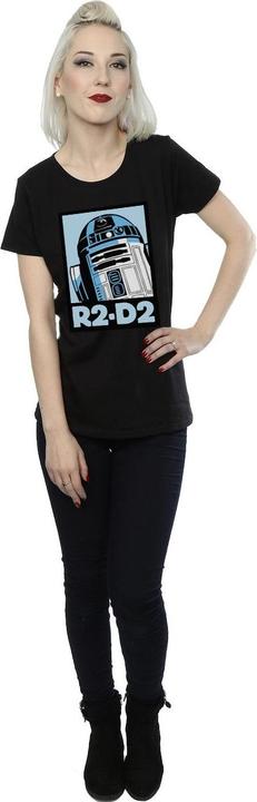 Immagine prodotto Star Wars R2-D2 Poster Maglietta Donna (M)