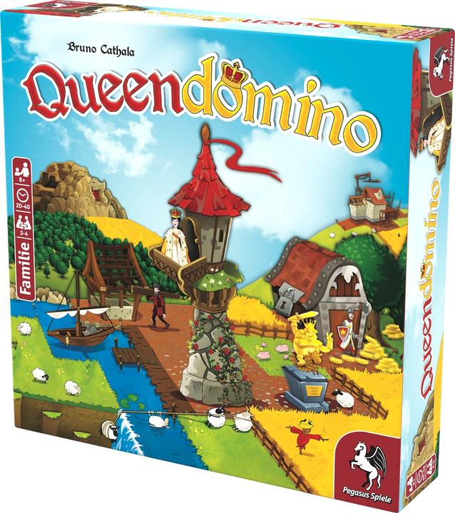 Produktbild Pegasus 57130G - Queendomino, 2-4 Spieler, ab 8 Jahren (DE-Ausgabe) (Deutsch)