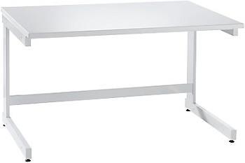 Actual product image Caspar & CO. Labora Laboratory table with C-foot frame (90 x 75 cm)