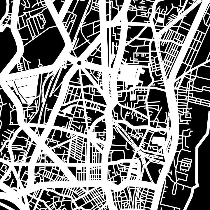 Image du produit O3 Design Studio Papierschnitt Kunstkarte Mumbai (1 pcs)