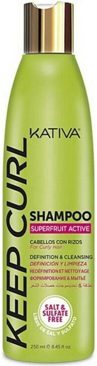 Kativa Keep Curl Shampoo 250 ml (250 ml, Flüssiges Shampoo)