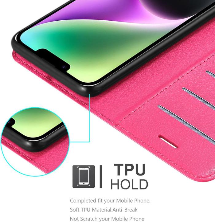 Image du produit Cadorabo Étui de style book stand pour Apple iPhone 14 (Apple iPhone 14)