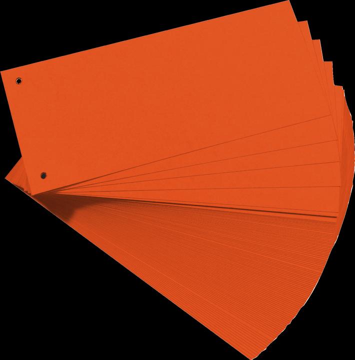 Productafbeelding Herlitz Verdeelschotten 10,5 x 24 cm, 100 st. - oranje