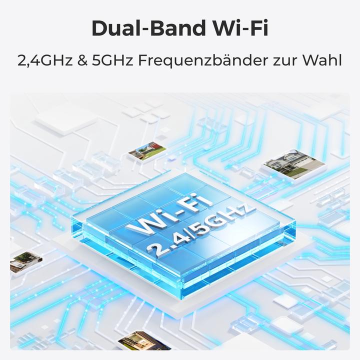Produktbild Reolink Argus B350 Battery-WiFi + Solarpanel weiss