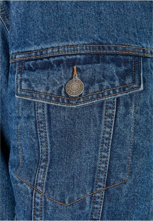 Actual product image Urban Classics Ladies Oversized Sherpa Denim Jacket (M)