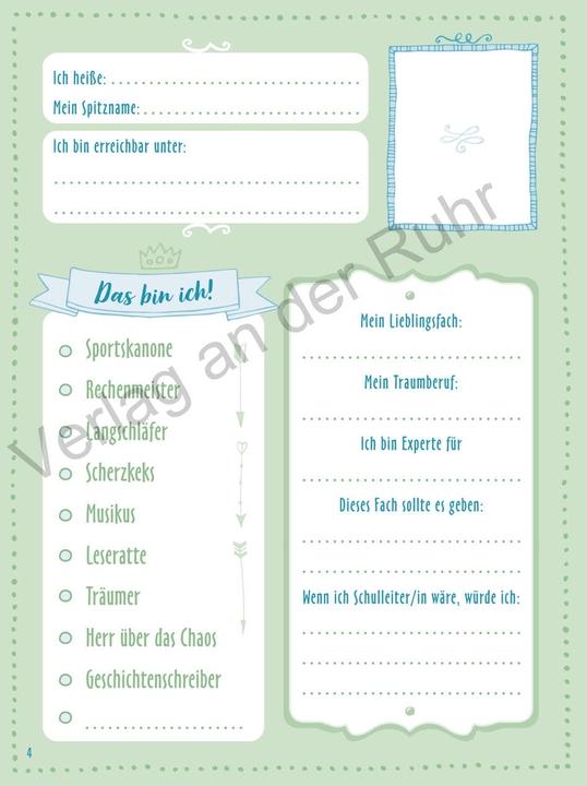 Actual product image Meine unvergesslich zauberhafte Klasse (German, Editorial team publishing house An Der Ruhr, 2023)