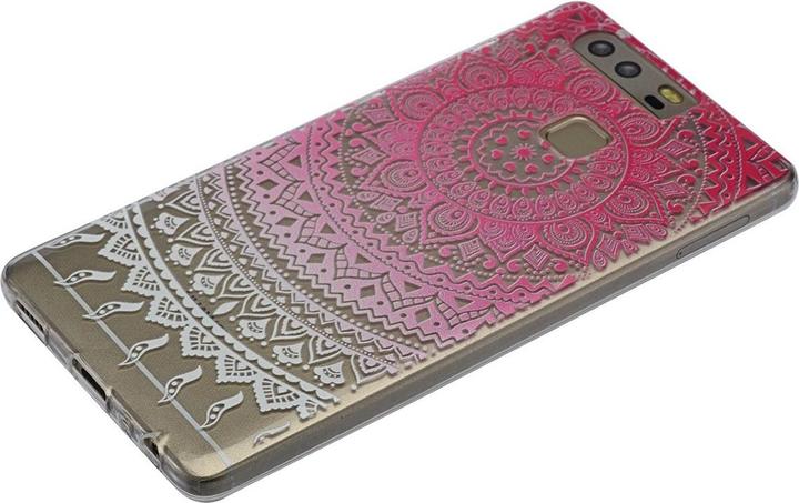 Produktbild König Design Henna Cover für Huawei Honor 6X Case Schutz Hülle Silikon Bumper Sonne Pink Neu (Honor 6X)