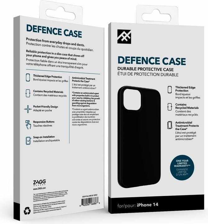 Actual product image Zagg Ifrogz Cases Defence Ip Picard (Apple iPhone 14)