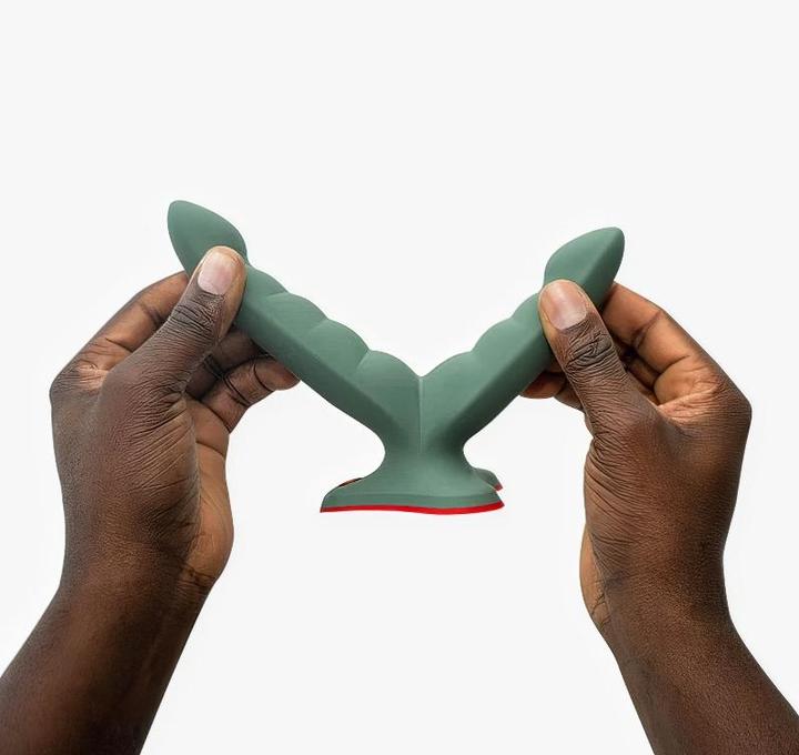 Produktbild Fun Factory - Ryde Double Dildo & Massager Green
