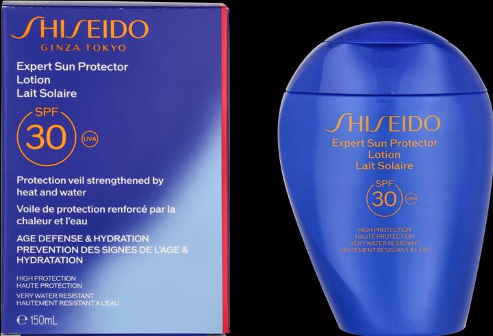 Actual product image Shiseido Expert Sun (Suntan cream, SPF 50+, 150 ml, 201 g)