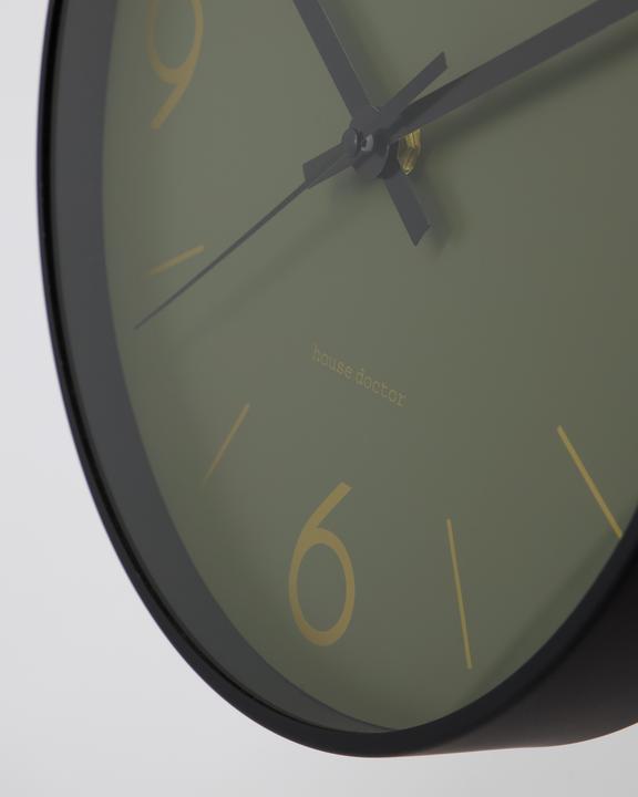 Image du produit House Doctor Horloge murale, HDTime, vert foncé (24.80 cm)