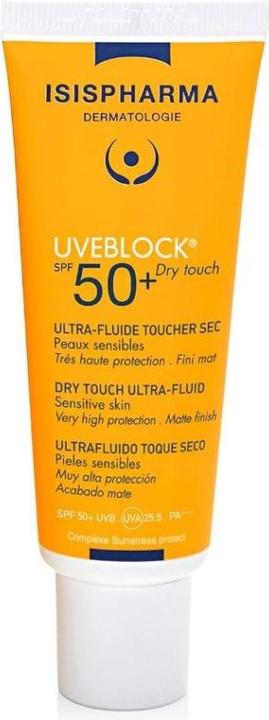 Isispharma Uveblock Dry Touch Spf 50+ Invisible (Sonnencreme, SPF 50, 40 ml)