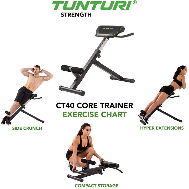 Produktbild Tunturi Core Trainer CT40 Rückenstrecker