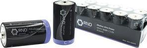 Immagine prodotto RND Batteria primaria, alcalina, C, 1,5 V, Ultra Power, confezione da 10 pezzi (10 pz., C, 7500 mAh)