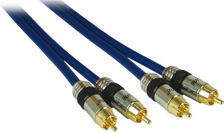 Image du produit Câble audio RCA 10m 5763000110 Pro Stéréo mâle/mâle (10 m, RCA)
