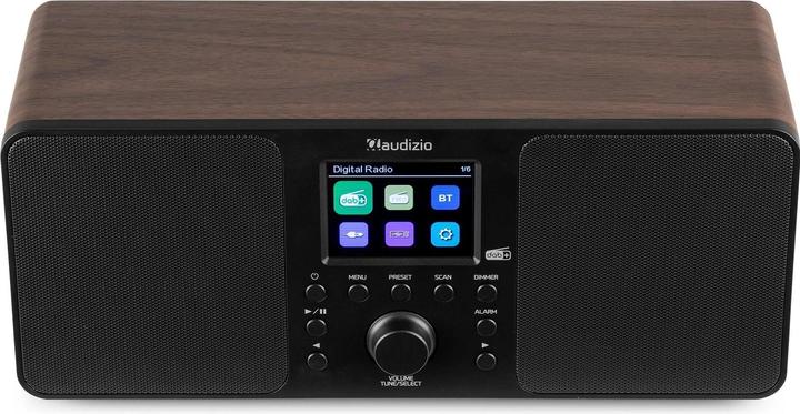 Produktbild Audizio DAB+ Radio Genua Braun, Radio Tuner: FM, DAB+ (FM, DAB+, Bluetooth)