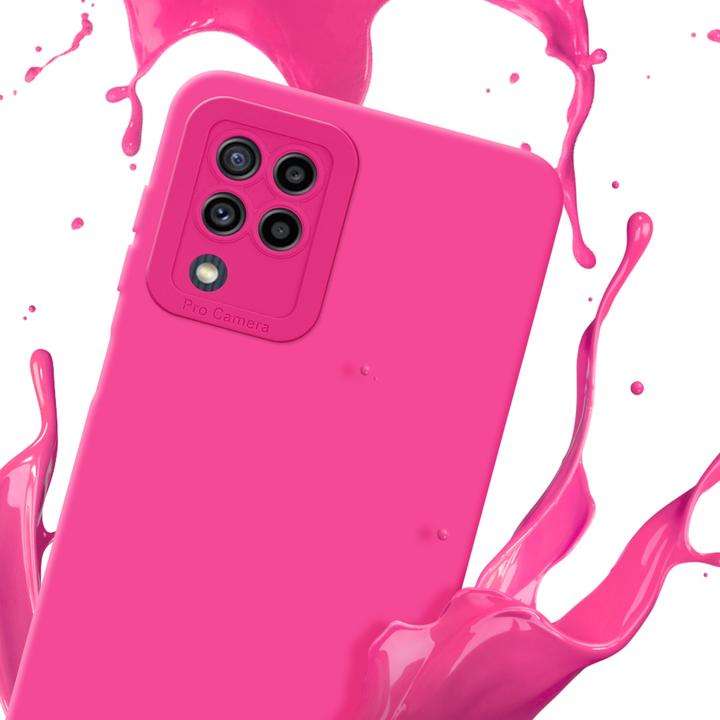 Productafbeelding Cadorabo Hoesje voor Samsung Galaxy M22 / M32 4G in TPU Fluid LM162 Style (Samsung Galaxy M22, Samsung Galaxy A32)