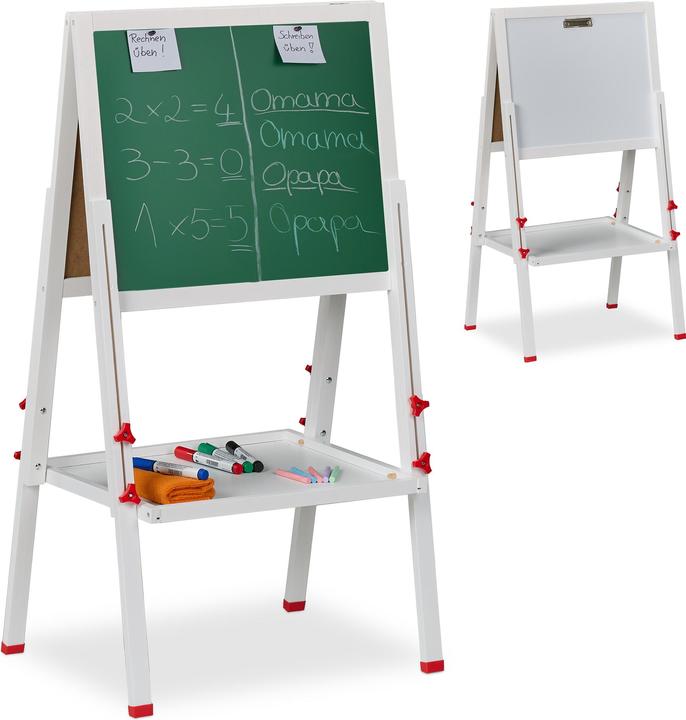 Actual product image Relaxdays Children's play easel