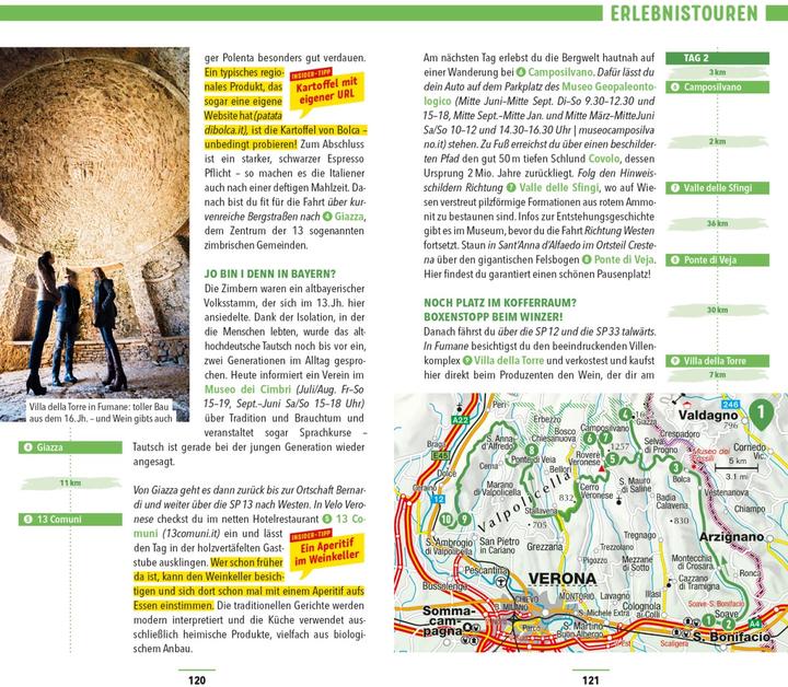 Actual product image Reiseführer Venetien & Friaul, Verona, Padua, Triest (German, Kirstin Hausen, Stefan Maiwald, Bettina Dürr, 2023)