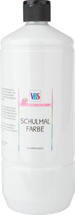 Image du produit VBS Peinture pour école, 1l (Blanc, 1000 ml)